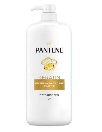 팬틴 극손상케어 샴푸 과일, 1.2L, 1개